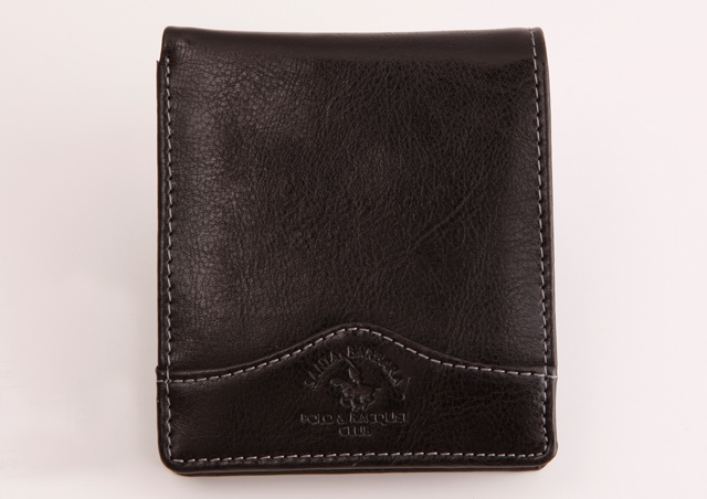 Santa Barbara Polo&Racquet Club 高級牛革使用 二つ折財布